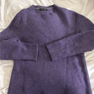 Banana Republic Men's Rich Purple Crewneck Sweater